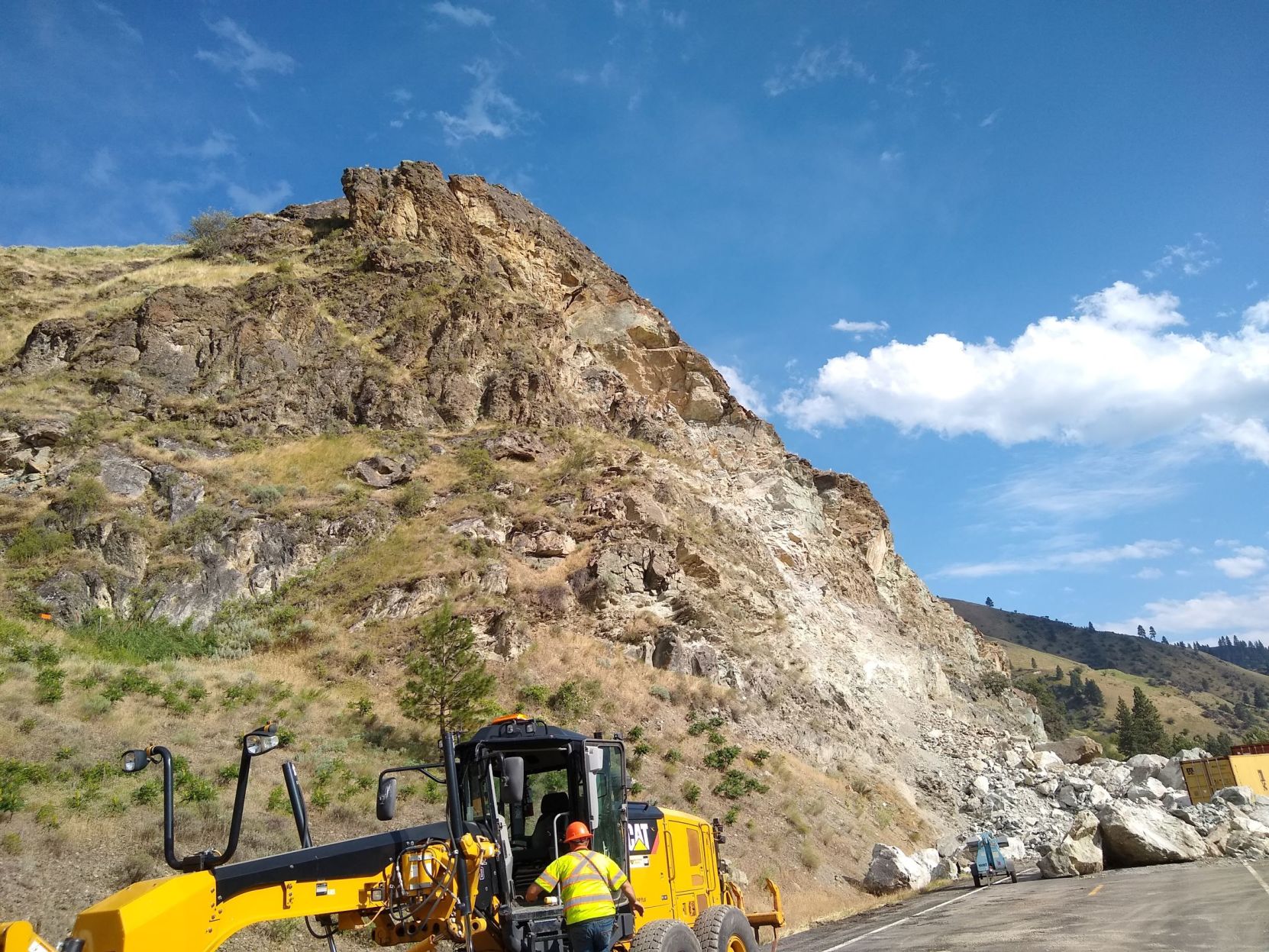 Riggins Rock Slide 705